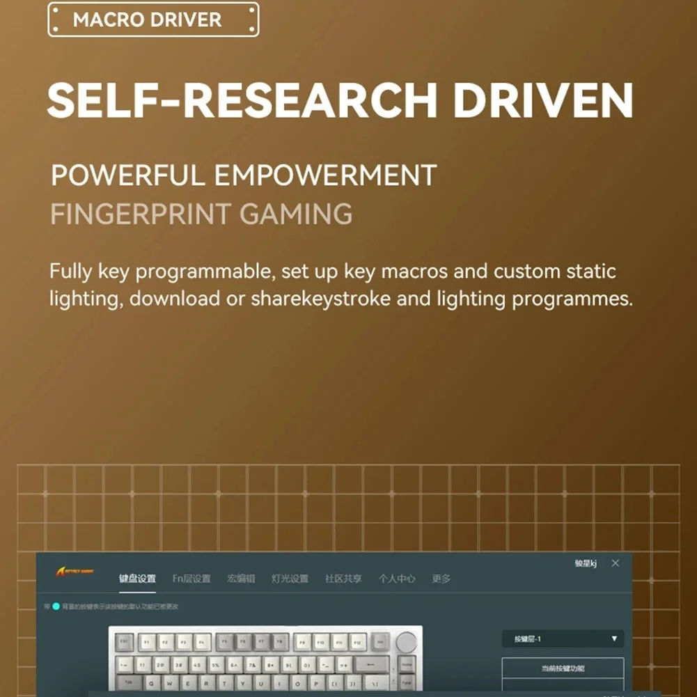 Механическая игровая клавиатура LISM K85 82 клавиш