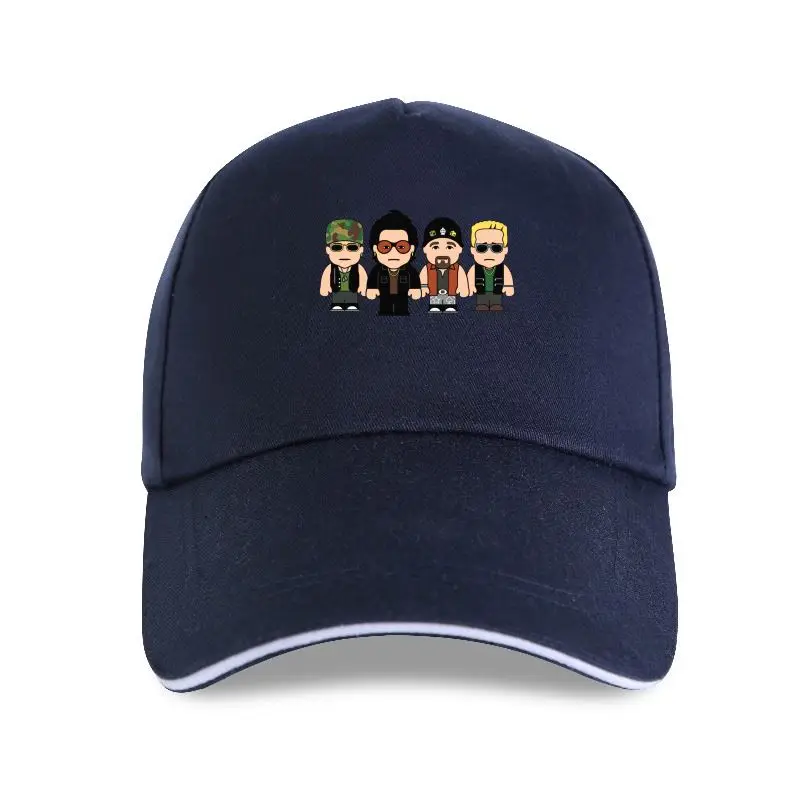 

new cap hat Baseball Cap "U2" Toon Bono Vox Comics King Of Rock Pop Vintage Music, Collez. 2021!