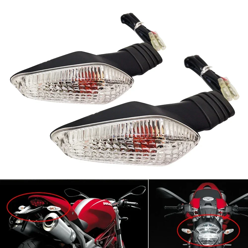 Индикатор указателя поворота подходит для DUCATI Monster 659 696 796 797 821 1100/S/EVO 1200 Streetfighter 848