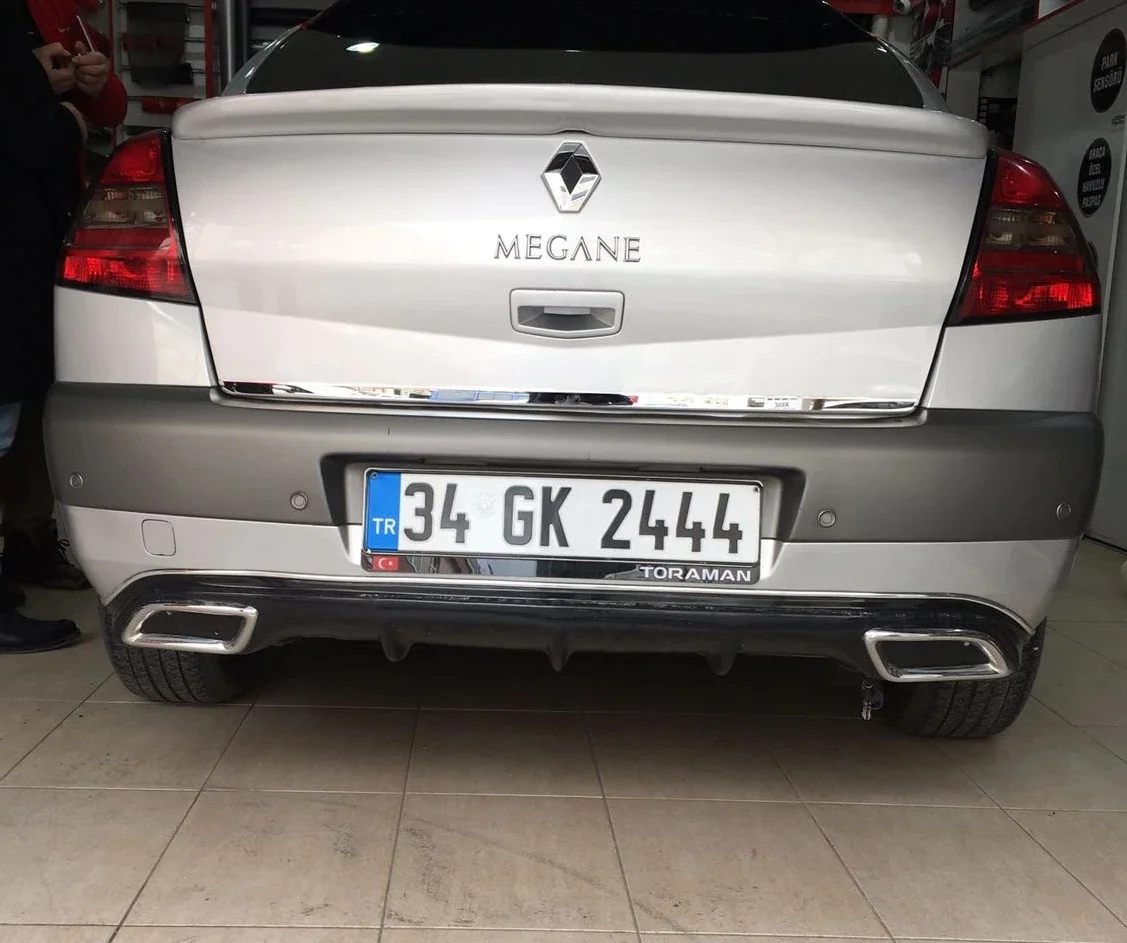 Диффузор для заднего бампера Megane 2 седан|Амортизаторы| |