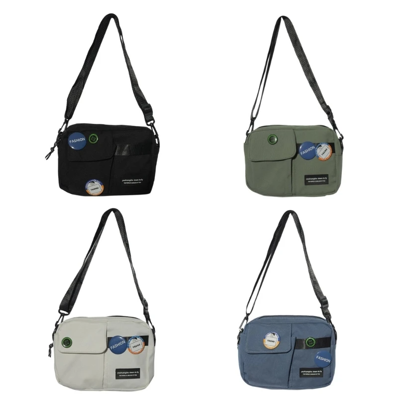 

Модные нейлоновые сумки через плечо для женщин и мужчин, повседневные вместительные сумки-мессенджеры