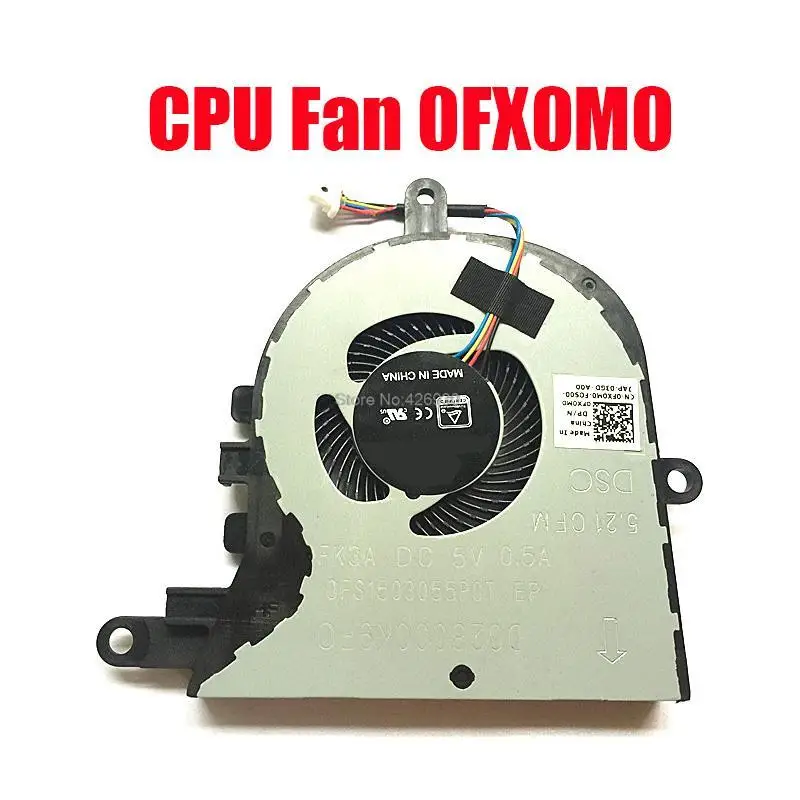 

0FX0M0 FX0M0 Laptop CPU Fan For DELL For Inspiron 15 5570 5575 For Latitude 3590 DFS1503055P0T FK3A DC28000K9F0 DC5V 0.5A New