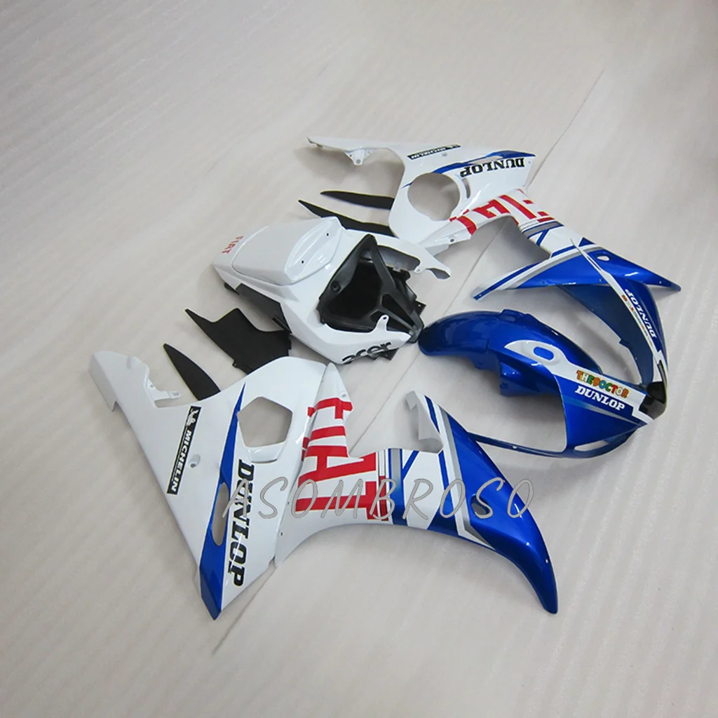 Инъекционный обтекатель мотоцикла для 2003 2004 2005 YAMAHA YZF-R6 YZF600 03 04 05 кузов YZF R6 YZFR6 600CC