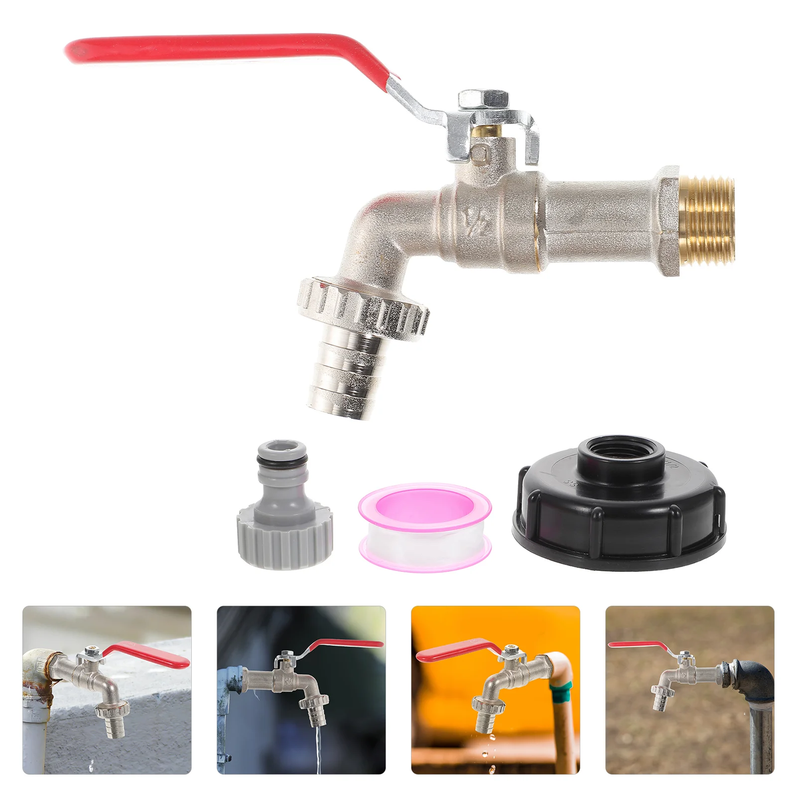 

1 Set Tank Fitting Tank Tank Tap IBC Tank Tap Tank Fitting IBC Tank