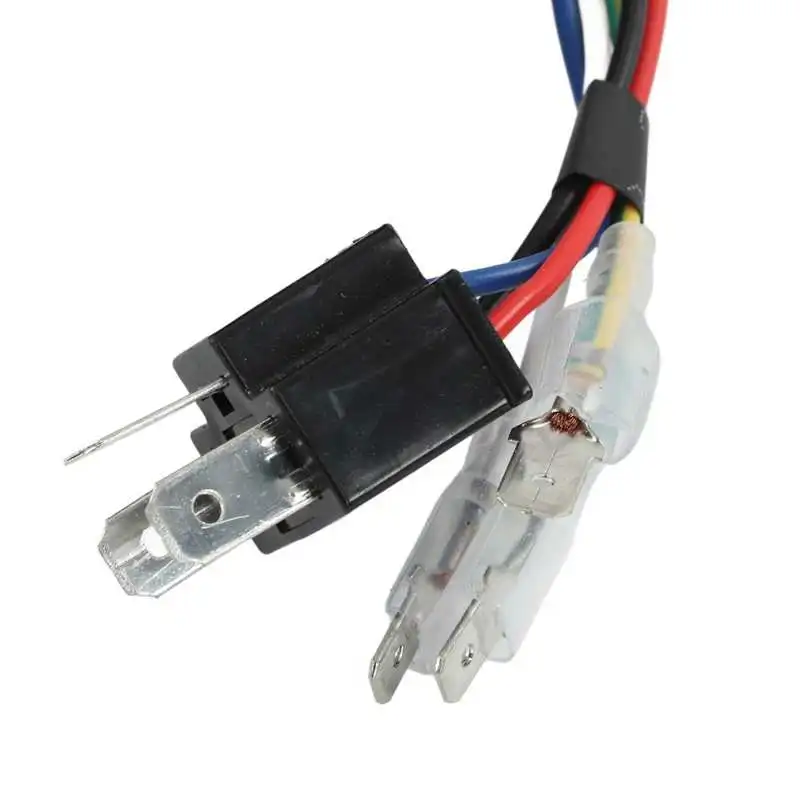 Мотоциклетный круглый налобный фонарь теплопогружающийся Универсальный Белый