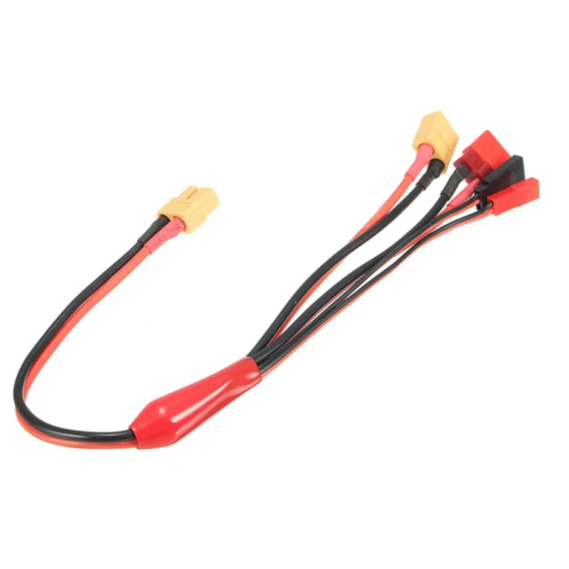 5 в 1 XT60 / 4 мм банановый штекер к XT30 DC5.5 T-Plug JST Адаптерный кабель для зарядного