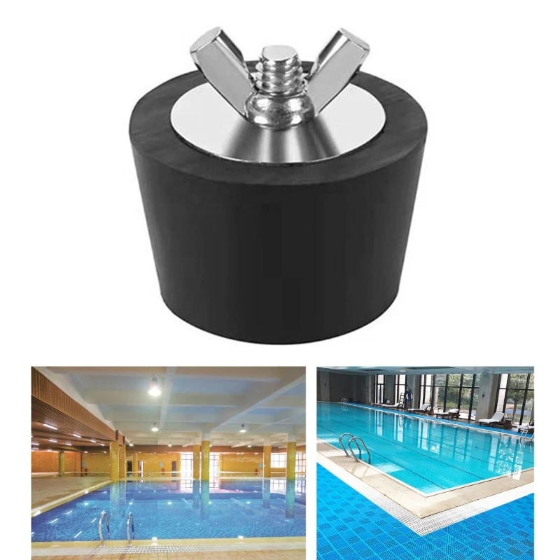 

Pool Winterizing Plug Winter Plug Pool Winter Plugs Winterizing Expansion Plug with Metal Bolts for Pool Drain Pipelines