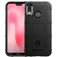 shockproof silicone phone cover for huawei nova 3 anti knock shield case for nova3 huawey armor matte rubber cases