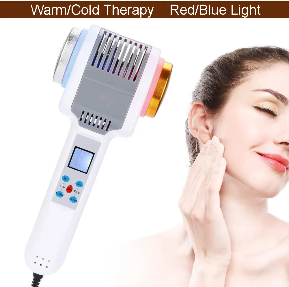 Горячий холодный молоток для криотерапии подогрев теплого льда подтяжка кожи