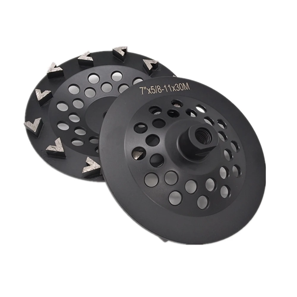 Кружка шлифовальная GD91 для угловой шлифовальной машины 12 сегментов со стрелками