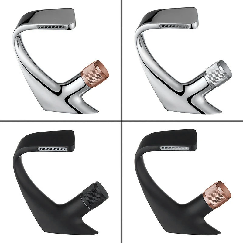 

Faucet Bathroom Sink Faucets Hot Cold Water Mixer Crane Deck Mounted Single Hole Bath Tap