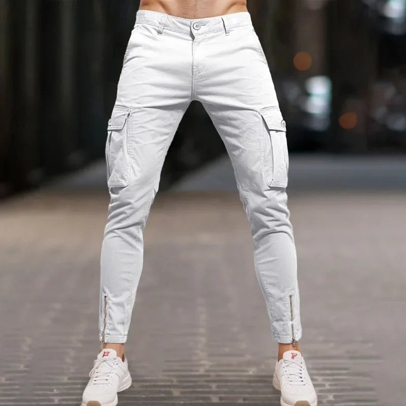 2025 мужская одежда брюки-карандаш брюки спортивные штаны мужские повседневные