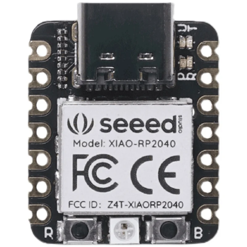 Микроконтроллер Seeed XIAO RP2040, Двухъядерный ARM Cortex M0 + 2 Мб Flash I2C/UART/SPI/SWD порт для Arduino/Micropython/схеitpython
