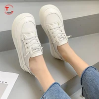 2022 new sneakers for women real leather spring flats shoes woman casual daily lady home fashion footwear size 35 40