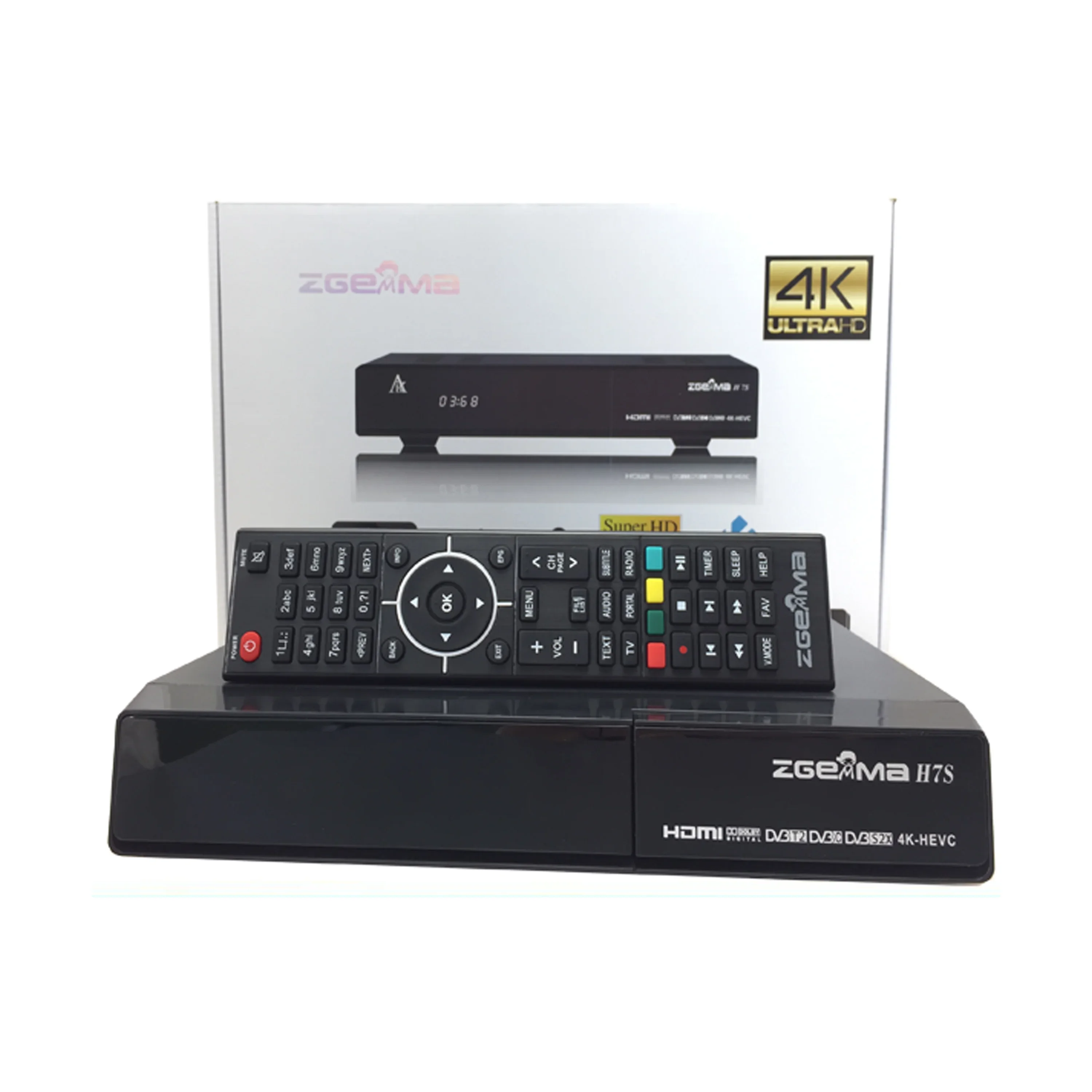 Фото Спутниковый ресивер 4K UHD с ОС Enigma2 Linux 2*DVB-S2/S2X + DVB-T2/C тюнеры CA +CI Stalker ZGEMMMA H7S №5