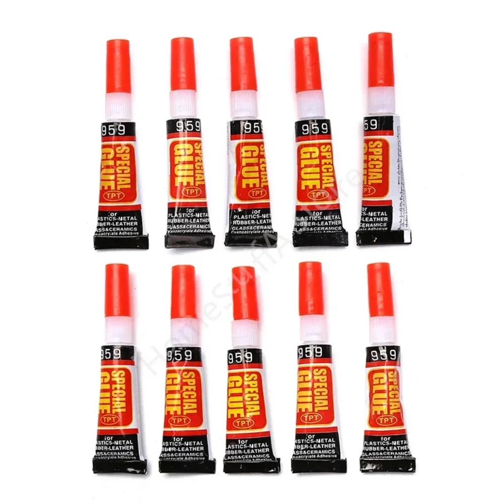 10x мощный приспосабливающийся жидкий клей мини-трубка супер для пластика стекла