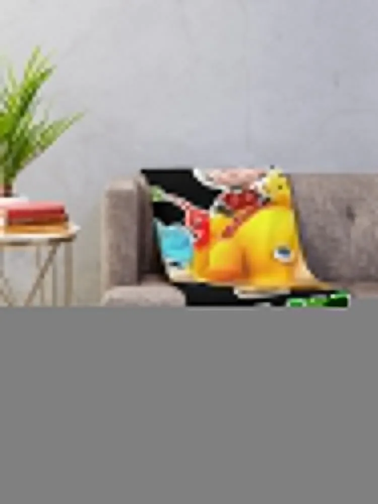 Одеяло Pikmin 4 спасательное одеяло для мопса 2023 детское дивана тонкие пушистые