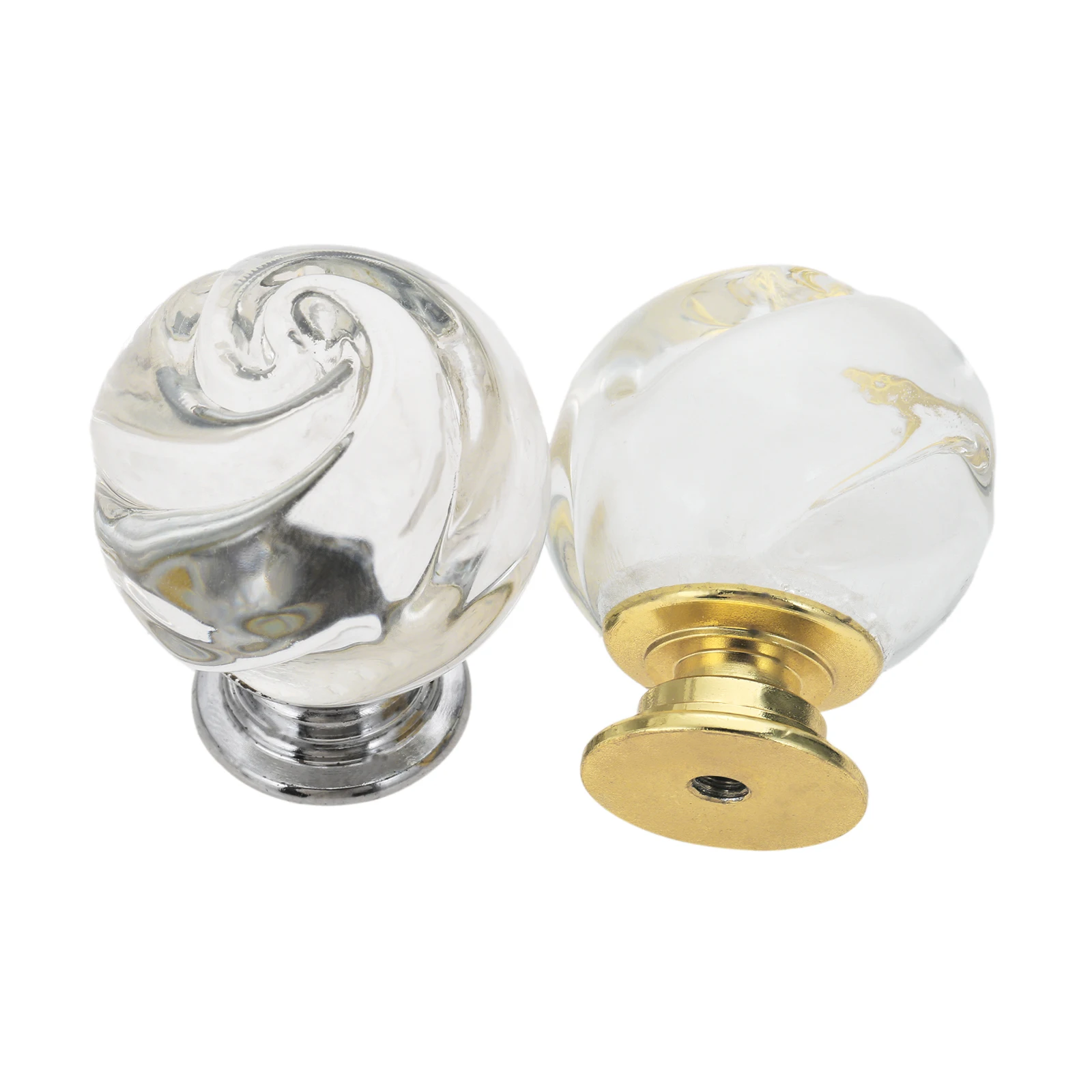 1 шт. прозрачная ручка в виде розы крученая форме цветка с винтом