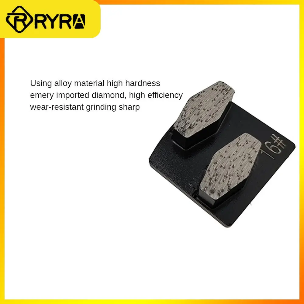 Diamond Segment Disc Base Plate Tool Made Of Alloy Materials High Density Of Diamond Sand Grinding Block Diamond Grinding Tools