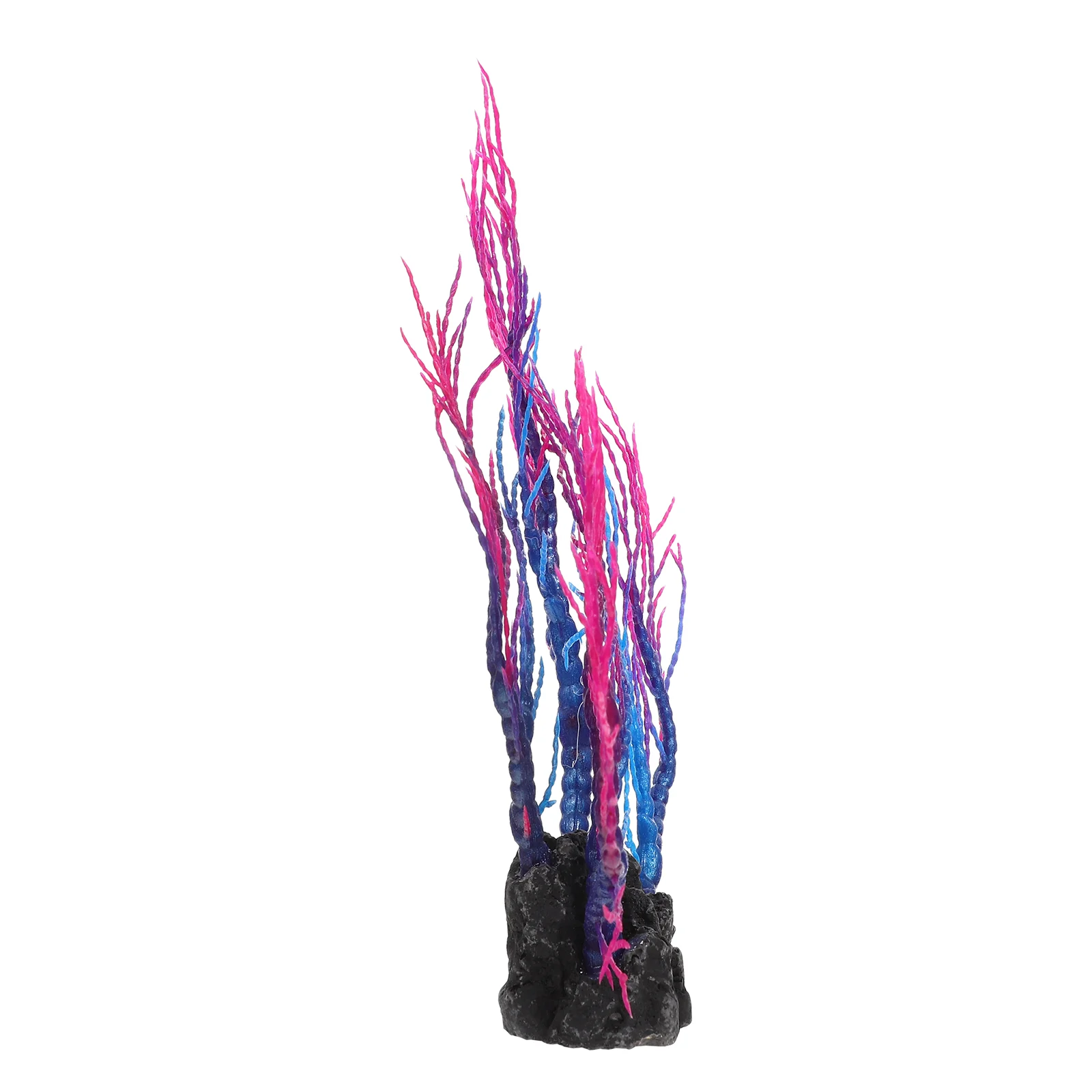 

Coral Artificial Aquarium Tank Decoration Landscape Aquatic Water Seaweed Resin Glowing Statue Sculpture Decor Ornament