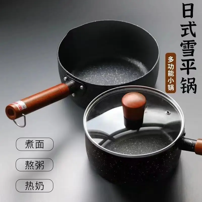 Maifan Stone японская снежная плоская кастрюля для общежития антипригарная