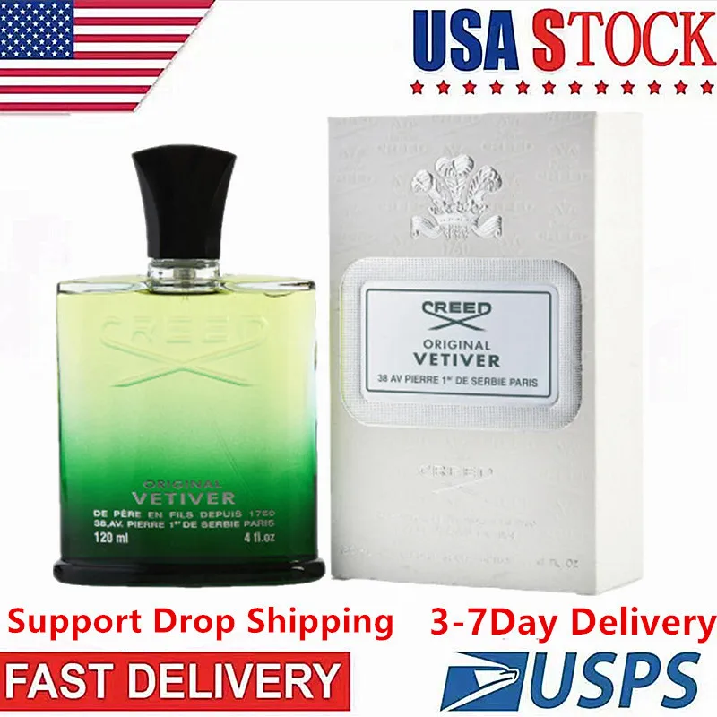 

Free Shipping 3-7 Days To The United States Creed Original Vetiver Long Lasting Men's Deodorant Cologne Parfume