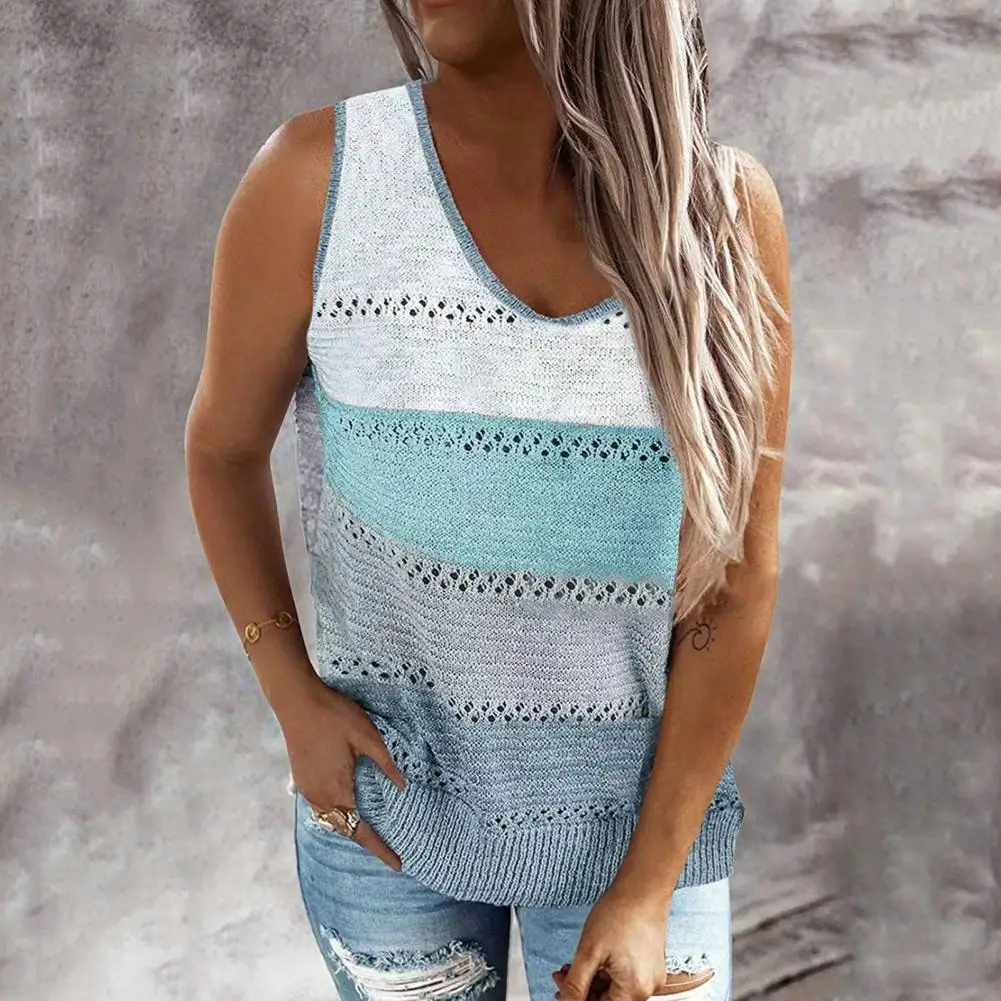 

Women Tank Top Loose Lady Beach Vest Breathable Women Summer Vest