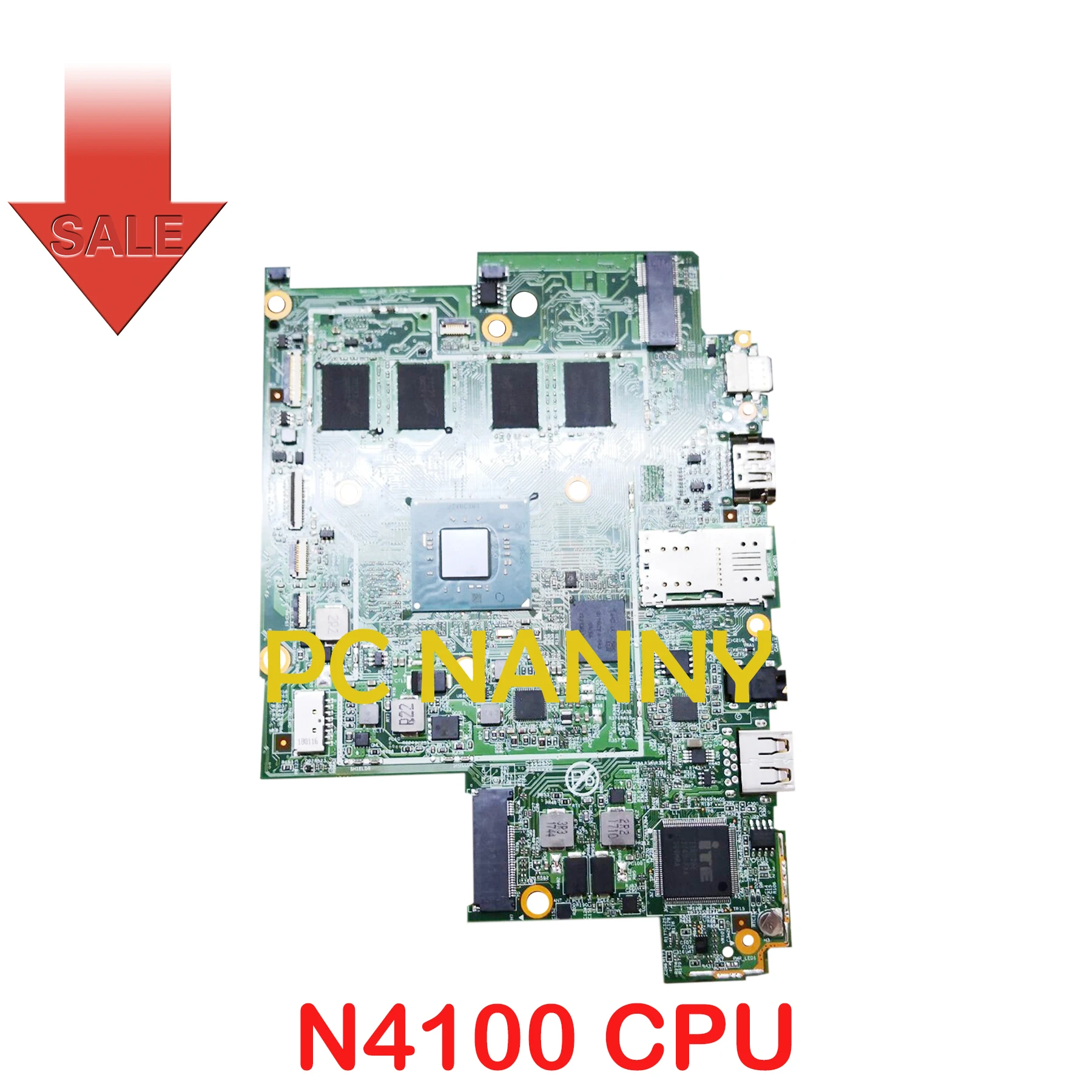 

PCNANNY для lenovo tablet 10 BM5720 материнская плата для ноутбука 02DC110 N4100 CPU