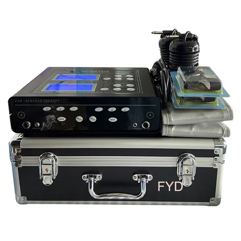 Ионная очищающая машина для детоксикации ног, глубокая очистка, спа-машина для детоксикации, снимает усталость, способствует кровообращению, двойная система для двоих