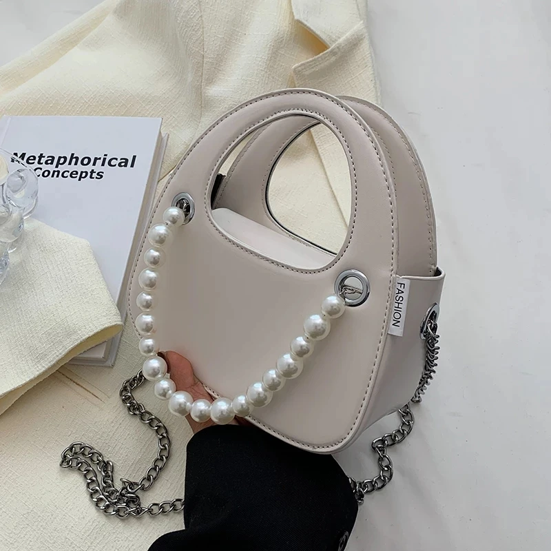 

Sweet Cute Totes Shoulder Crossbody Messenger Bag 2022 Summer Trendy Fashion Luxury Brand Women Kawaii Beading Handbags Purses