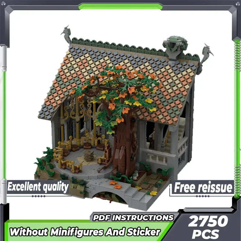 Кольца модель фильма Moc строительные кирпичи Tri Racial секретная