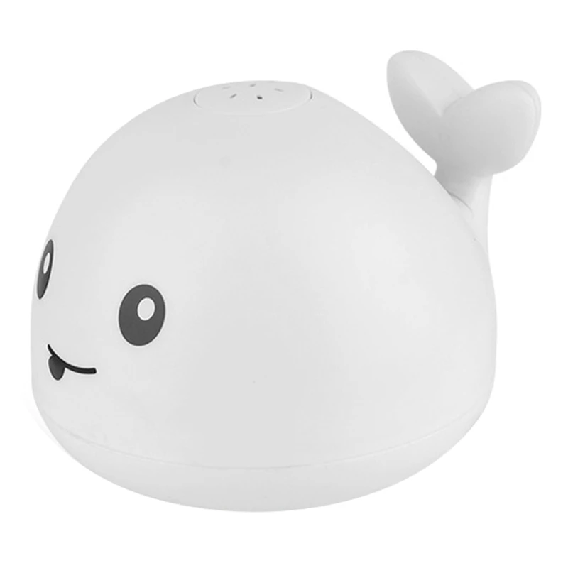 

Baby Shower Toys Electric Induction Water Jet Ball Whale Luminous Bathtub Toys Waterproof Fun Bath Toys