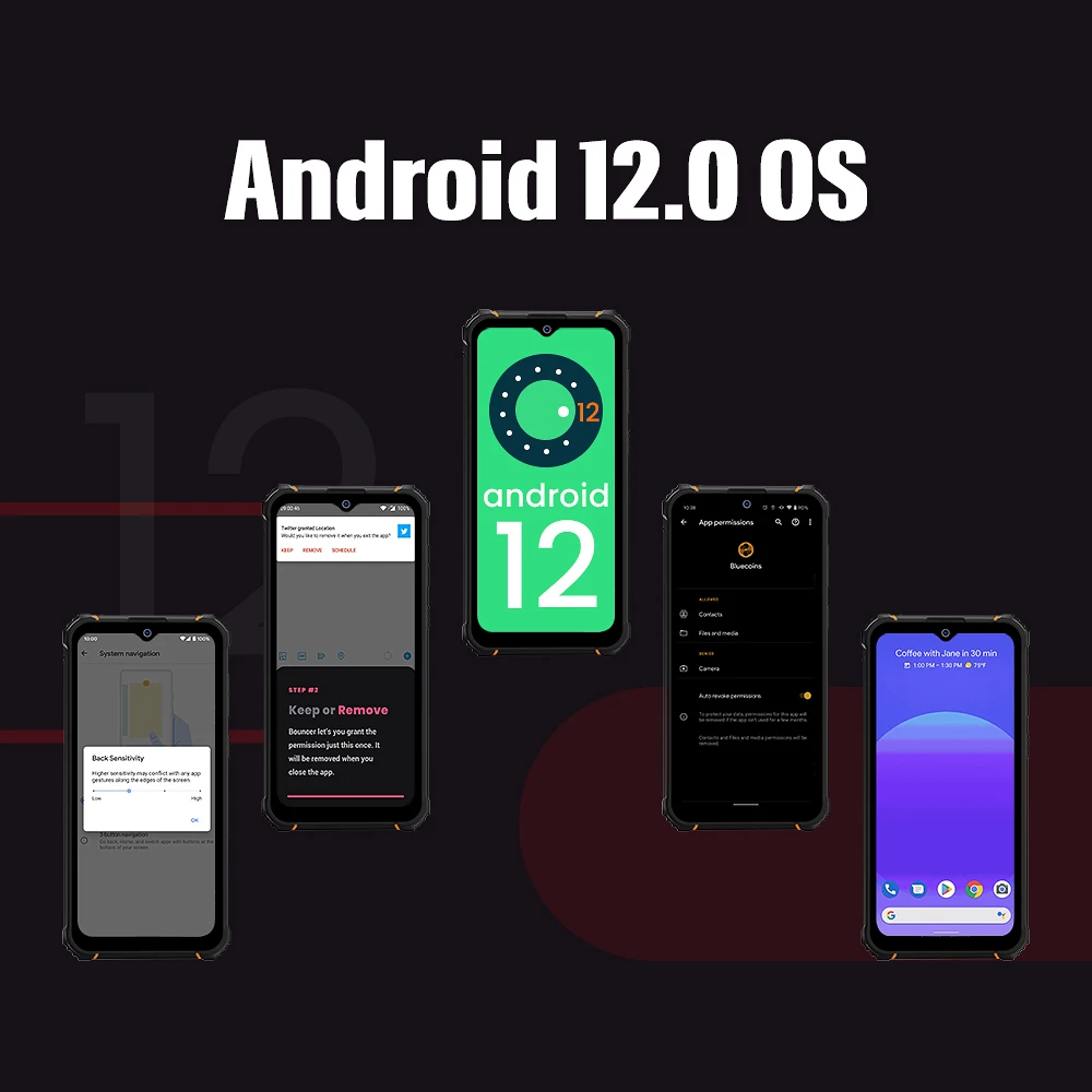 Tanie Wytrzymały Smartfon Z Serii HOTWAV W10 Android 12 15000mAh 6GB + 64GB/4GB + 32GB 1TB Telefon Komórkowy 6.53 ''20MP/13MP
