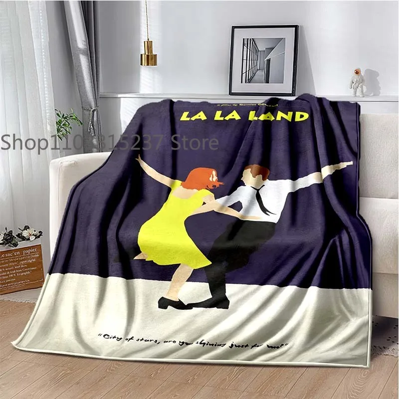Одеяло с логотипом La-Land одеяло для спальни гостиной дивана кровати офиса подарок