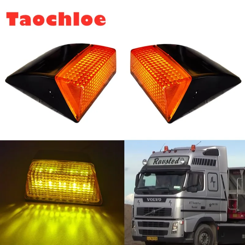 

24v TRUCK Turn Signal Corner Light Fender Additional Indicator corner Lamp for VOLVO truck LED lamp FM12 FH12 20409874 20409875