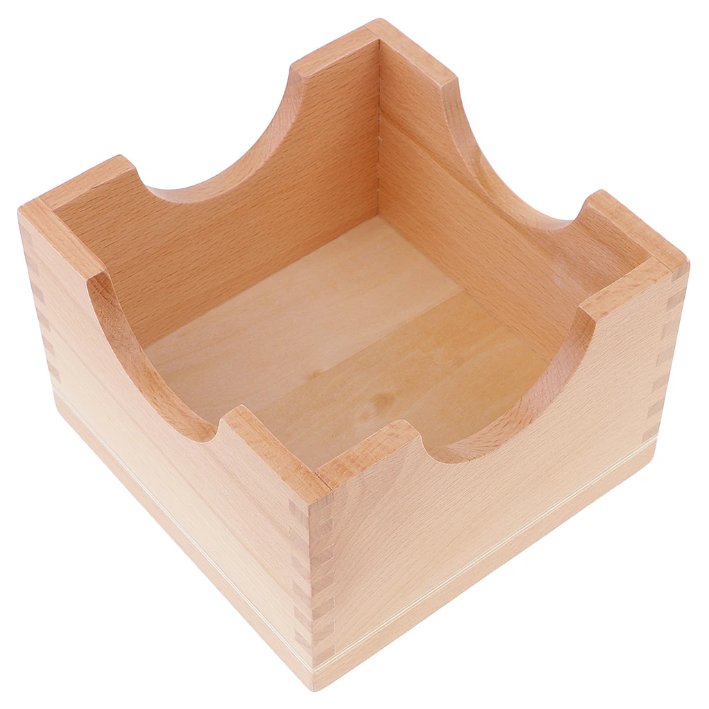

Montessori Material Wooden Pink Stand Holder Toddlers Kindergarten Toy