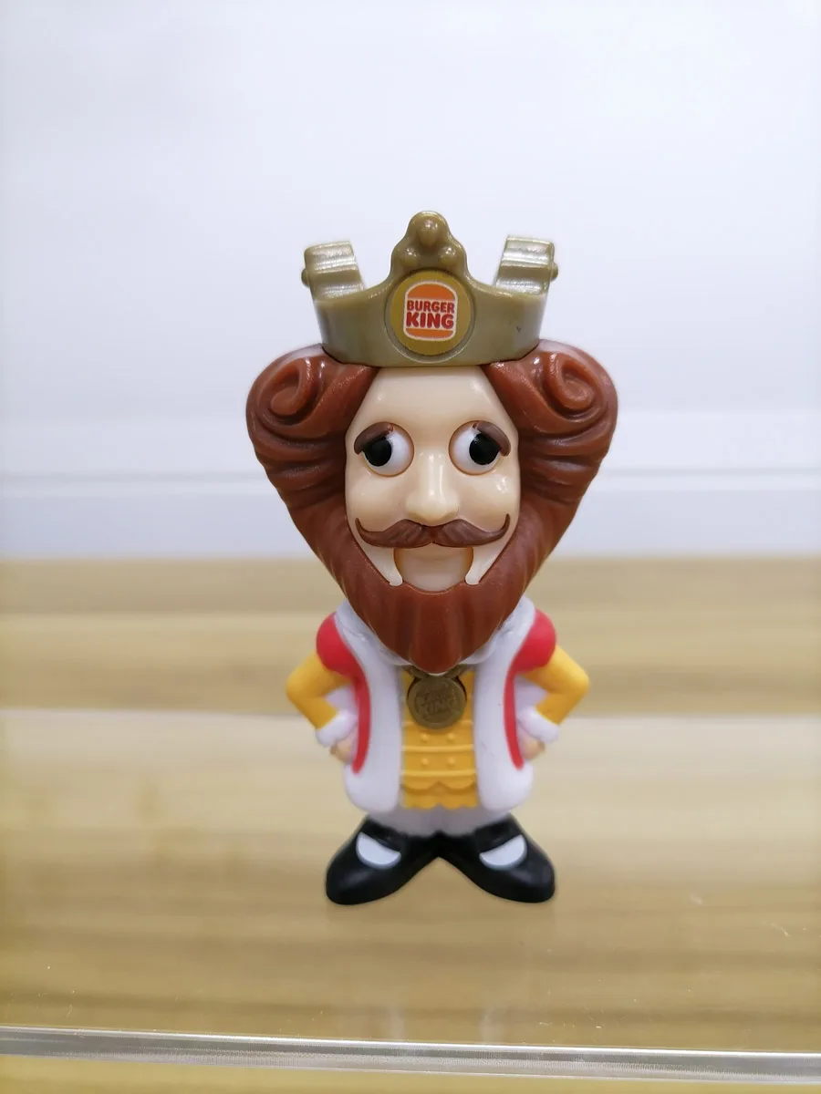 Genuine Burgers King Boys Girl Gifts Small Figurine Mouth Ey
