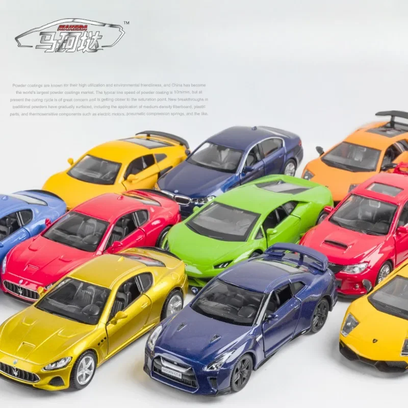 Lambor LP670 Maserati модель супер автомобиля из сплава литой игрушки RMZ City Simualtion 1/36