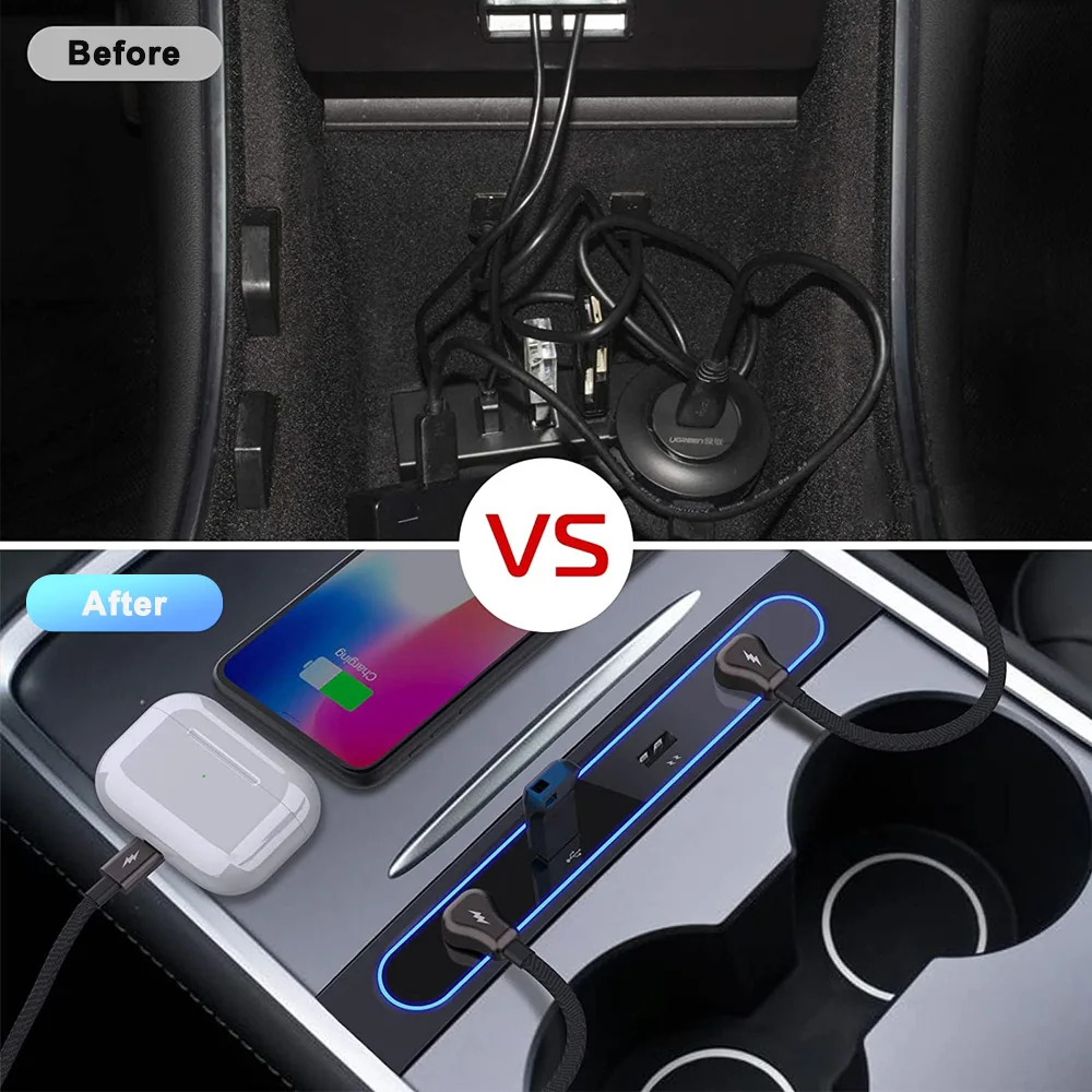 Разветвитель для быстрой зарядки 4 порта 27 Вт