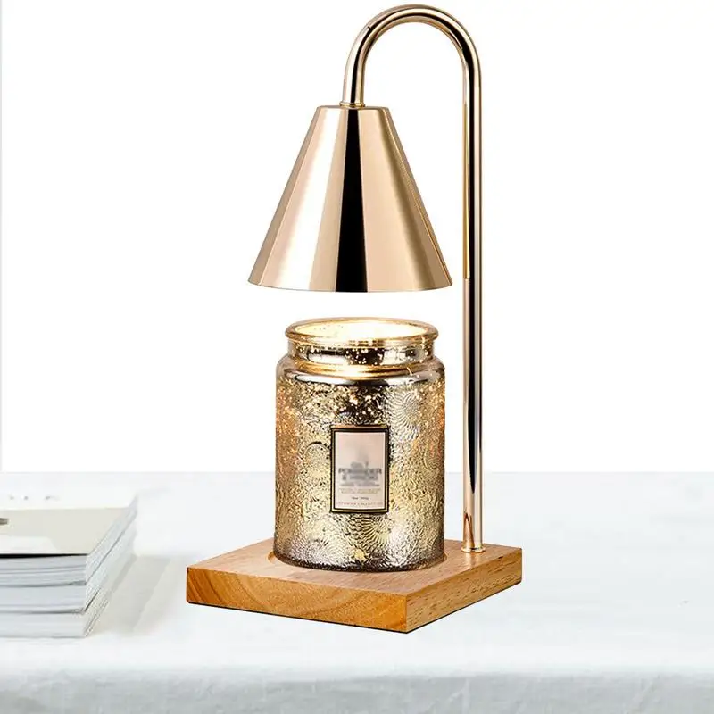 

Нагревательная лампа для свечей, регулируемая свеча с таймером, электрическая свеча для плавки, совместимая с мелкими и большими ароматическими свечами