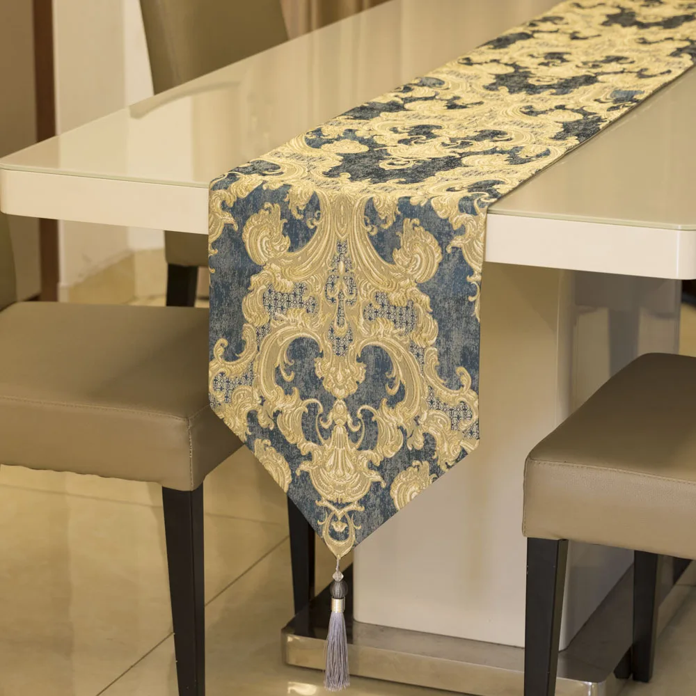 Простой жаккардовый синель европейский стиль журнальный столик Западный стол