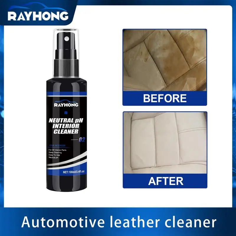 

Interior Detailer Spray Multi Purpose Foam Cleaner Plastic Leather Restorer Quick Coating Maintenance Surfaces Spray Accessory