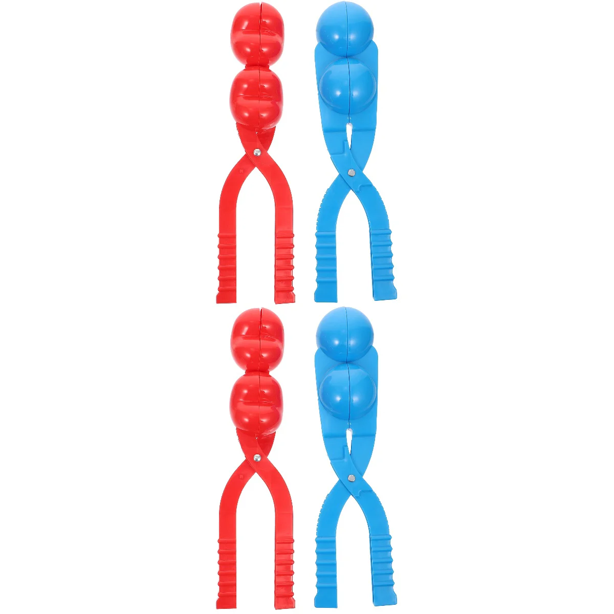 

4 шт., Детские снежки-клипсы