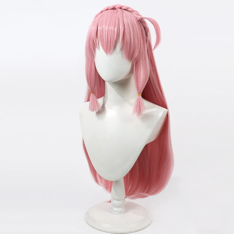 Nei Ookawamura Косплей Парик Mato Seihei No Slave Розовый Длинные термостойкие синтетические