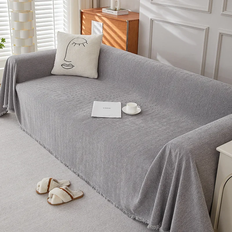 

Чехлы для диванов из синели с бахромой