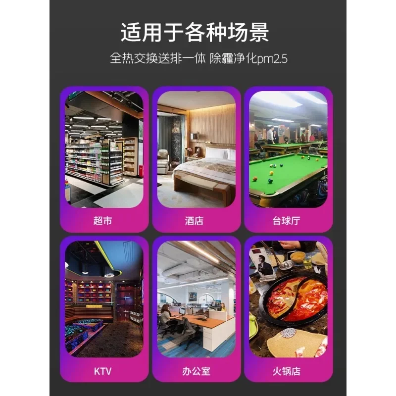 Бытовая система очистки всего дома системы переработки воздуха двусторонняя