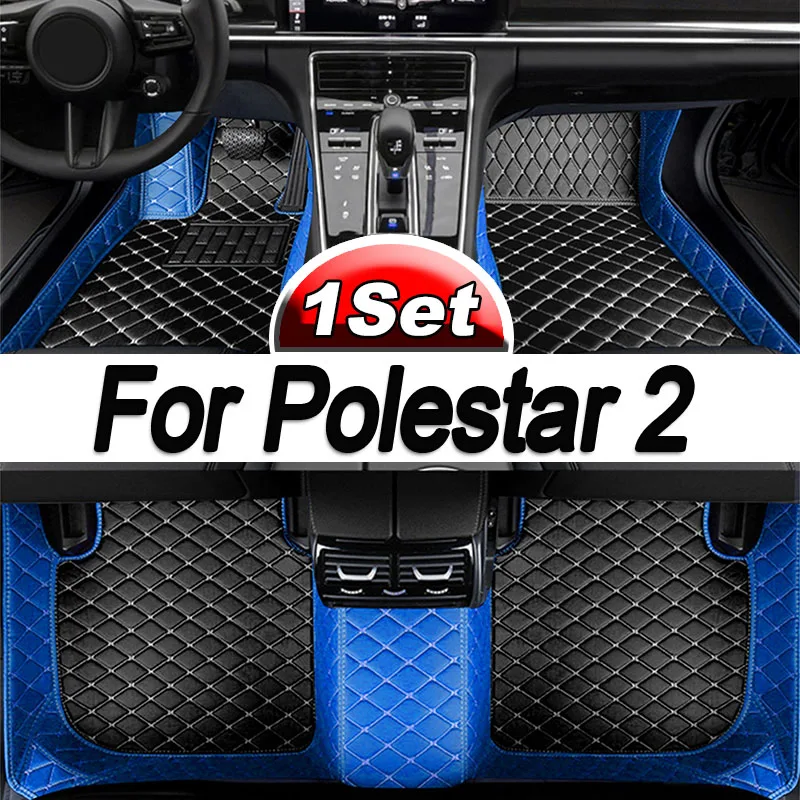 

Car Floor Mats For Polestar 2 2020-2022 DropShipping Center Auto Interior Accessories Leather Carpets Rugs Foot Pads