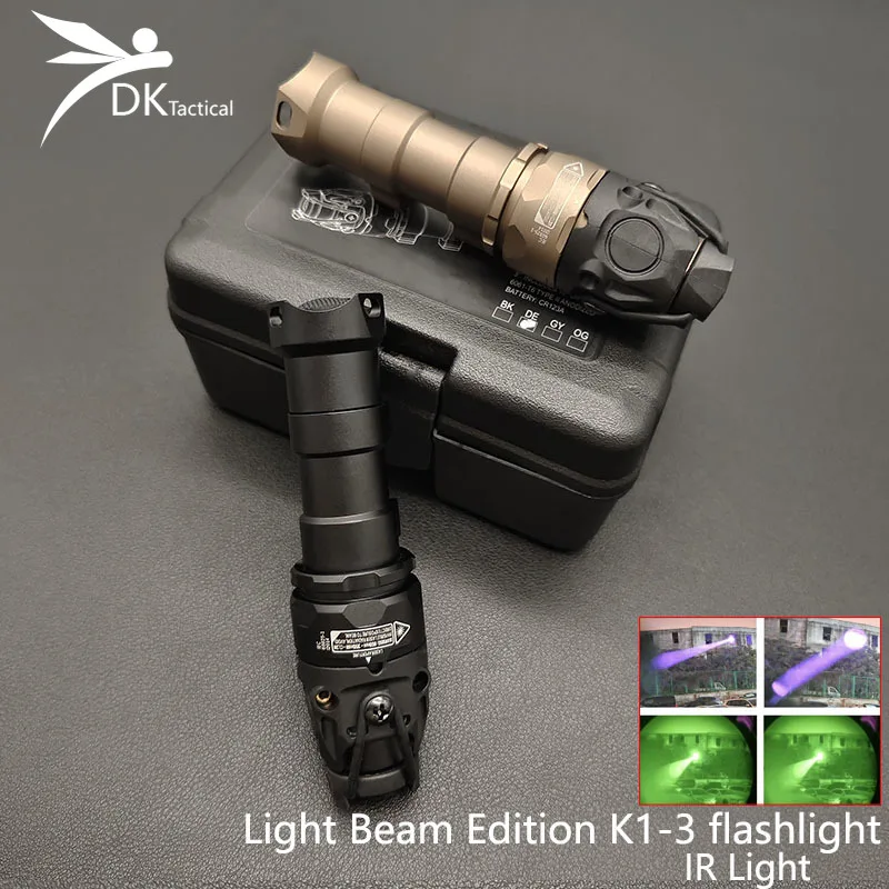 Тактический металлический регулируемый ИК-светильник для разведки KIJI K1 K1-3