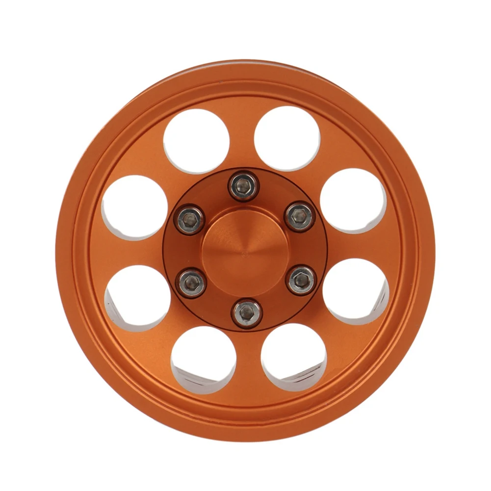 

4PCS 1.55 Metal Beadlock Wheel Rim Hubs for 1/10 RC Crawler Car Axial Yeti Jr RC4WD D90 TF2 Tamiya CC01 LC70 MST JIMNY,4