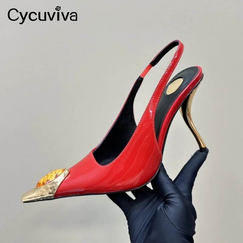 Лидер продаж кожаные туфли на высоком каблуке с кристаллами женские